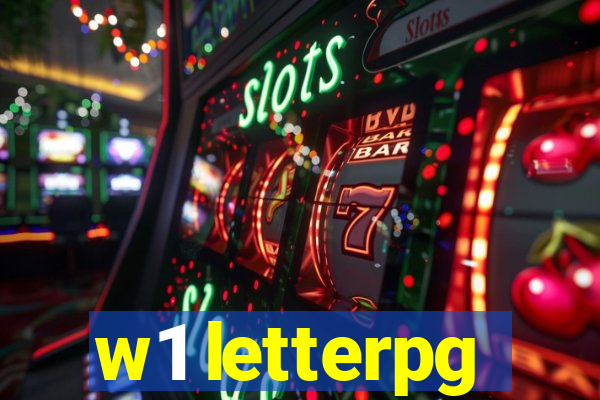w1 letterpg